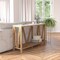 Flash Furniture 52 W, 14 L, 32 H, Engineered Wood, Warm Oak/Marble ZG-034-WOAK-MARB-GG - alternate 2